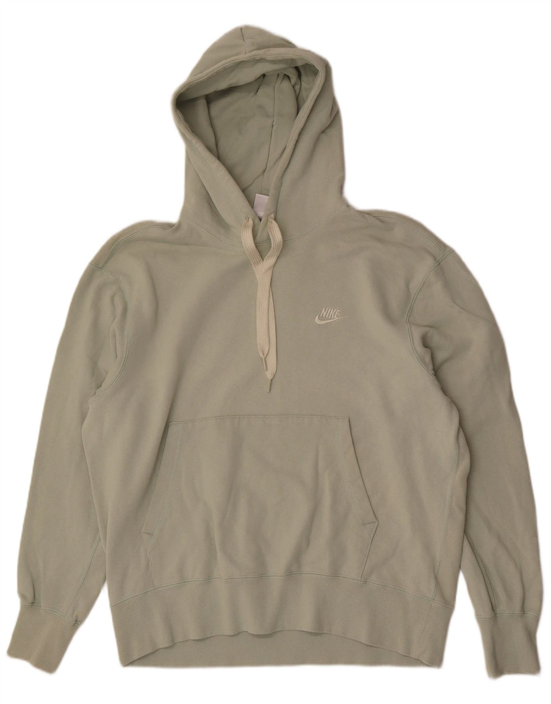 Maglia con cappuccio Nike da uomo grande color kaki