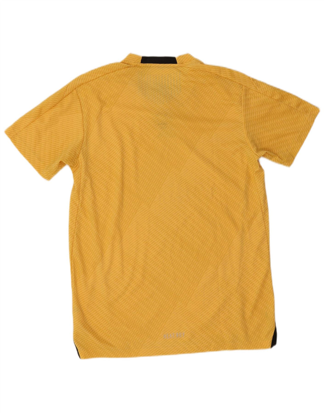 T-shirt Adidas da uomo slim fit top color giallo medio