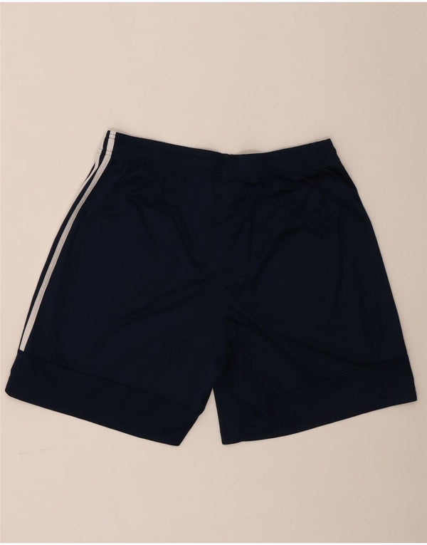 Pantaloncini sportivi da uomo Adidas 2XL poliestere blu navy