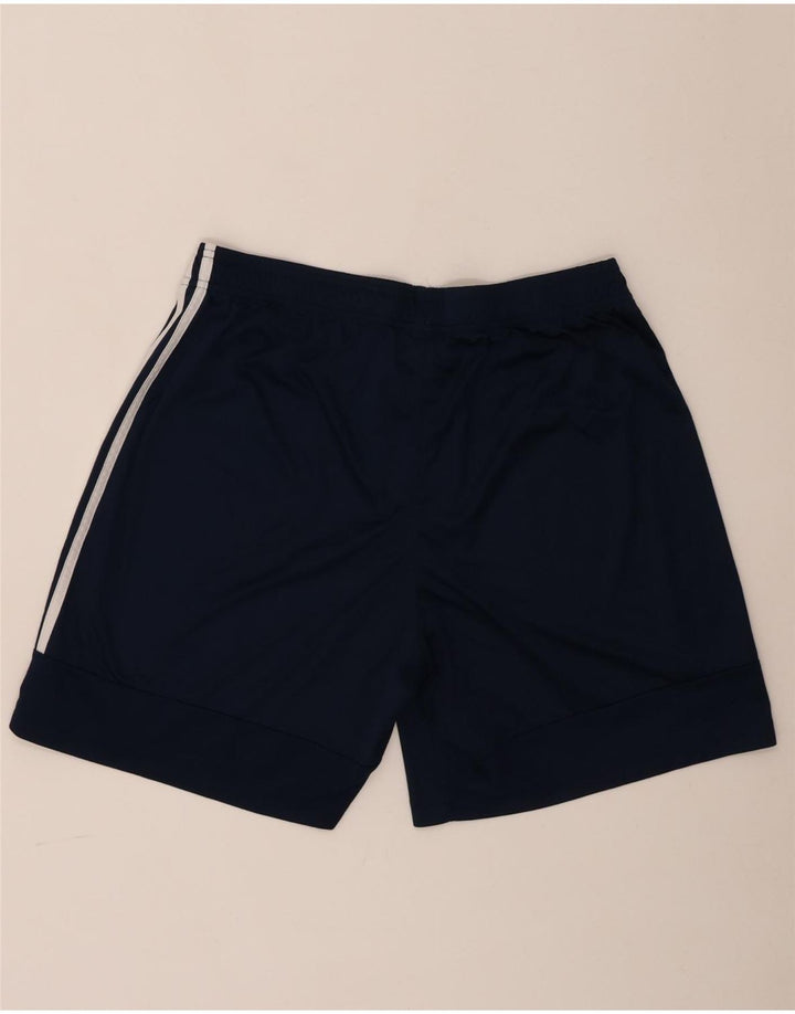 Pantaloncini sportivi da uomo Adidas 2XL poliestere blu navy