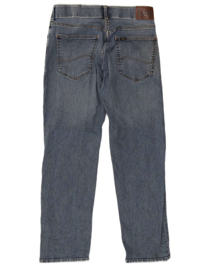 Jeans dritti Lee Extreme Motion da donna W30 L28 cotone blu