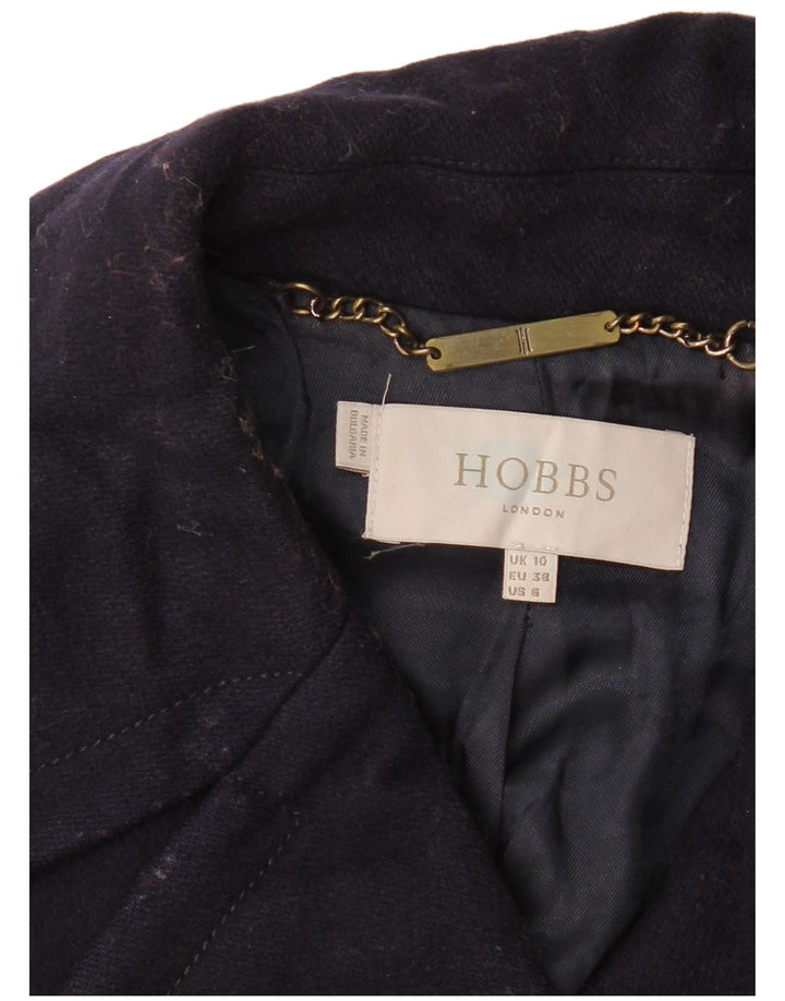 Cappotto doppiopetto da donna Hobbs UK 10 piccolo blu navy