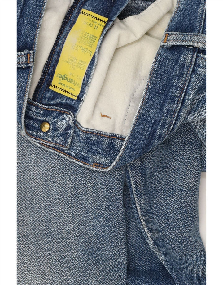 Jeans dritti da uomo Wrangler W32 L27 cotone blu