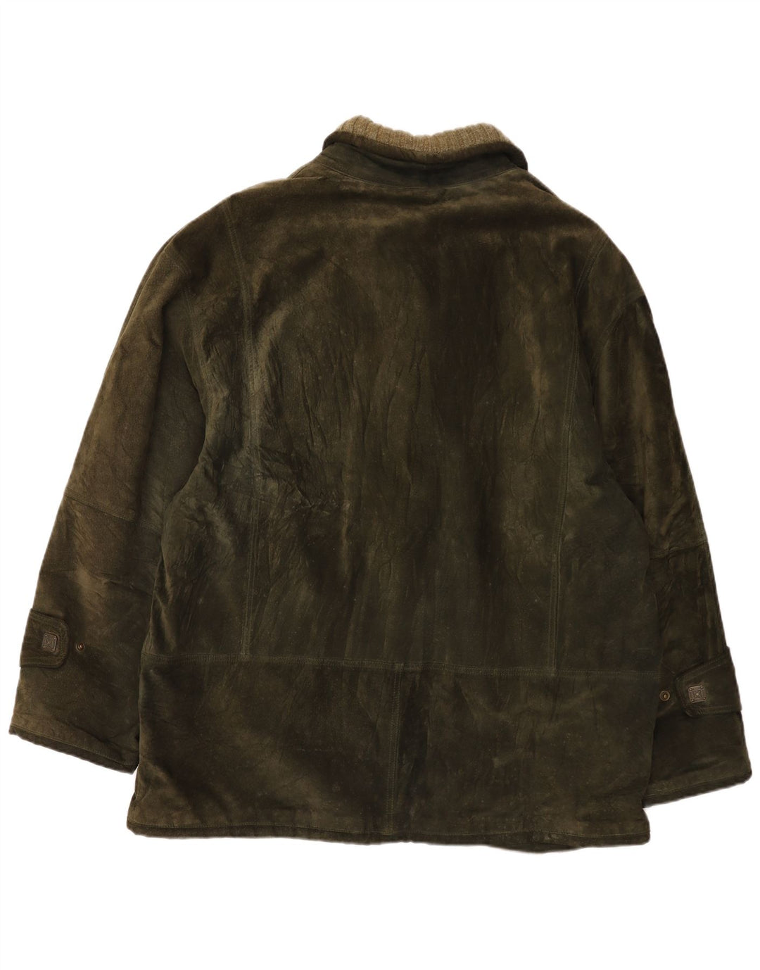 Giacca in pelle scamosciata da uomo Torras EU 60 5XL Cachi