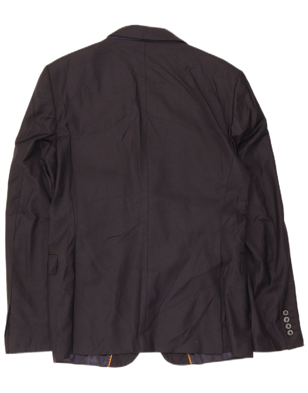 ZARA Giacca Blazer a 2 Bottoni da Uomo EU 50 Medio Blu Navy