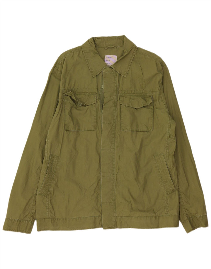 Giacca utility da uomo Fat Face UK 42 XL Cotone verde