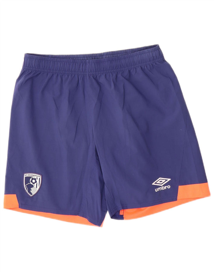 Pantaloncini sportivi Umbro da uomo AFC Bournemouth, color block medio blu navy