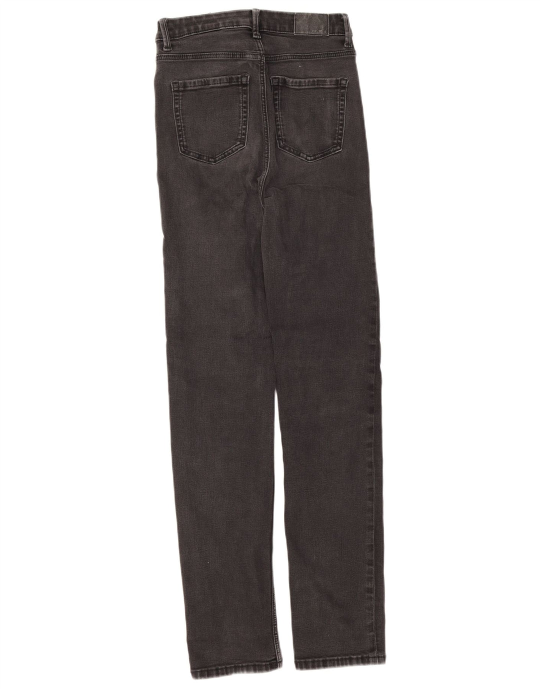 Jeans dritti Marks & Spencer da donna Sienna UK 8 piccoli W24 L30 grigi