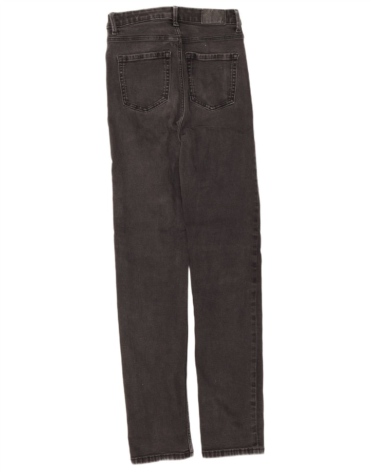 Jeans dritti Marks & Spencer da donna Sienna UK 8 piccoli W24 L30 grigi