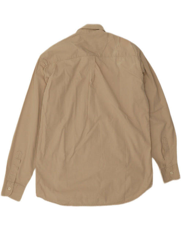 Camicia Carrera Uomo Large Beige Cotone