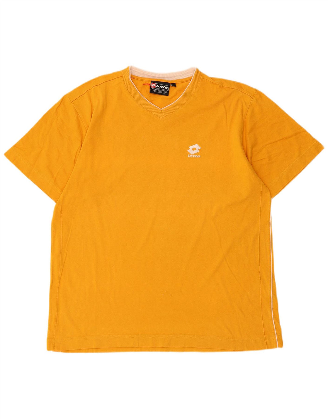 T-shirt da uomo Lotto Top Large gialla