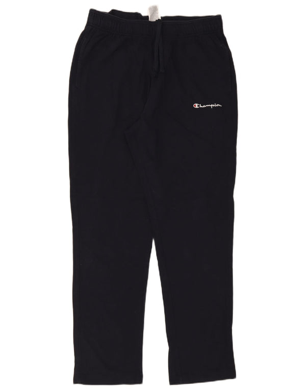 Pantaloni da tuta da uomo Champion in cotone medio blu navy