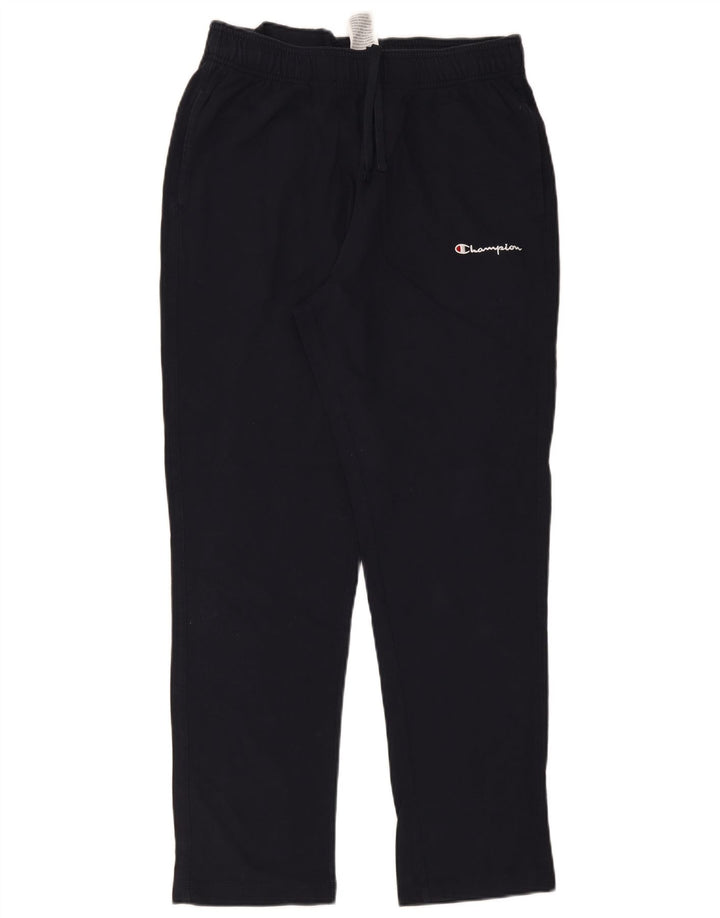 Pantaloni da tuta da uomo Champion in cotone medio blu navy