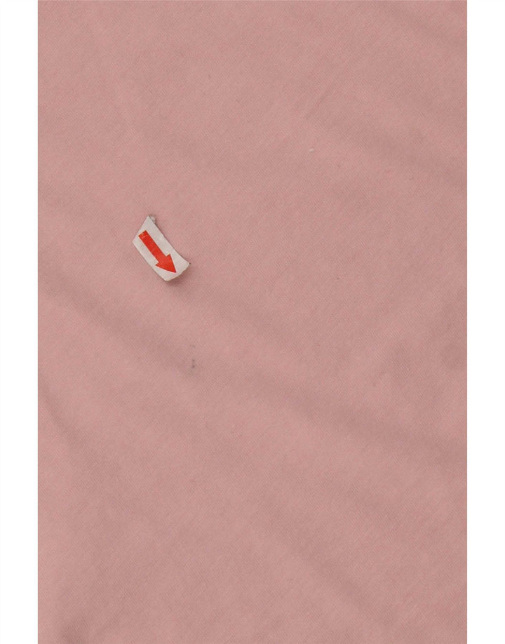 T-shirt da donna Ellesse Top UK 14 cotone rosa medio