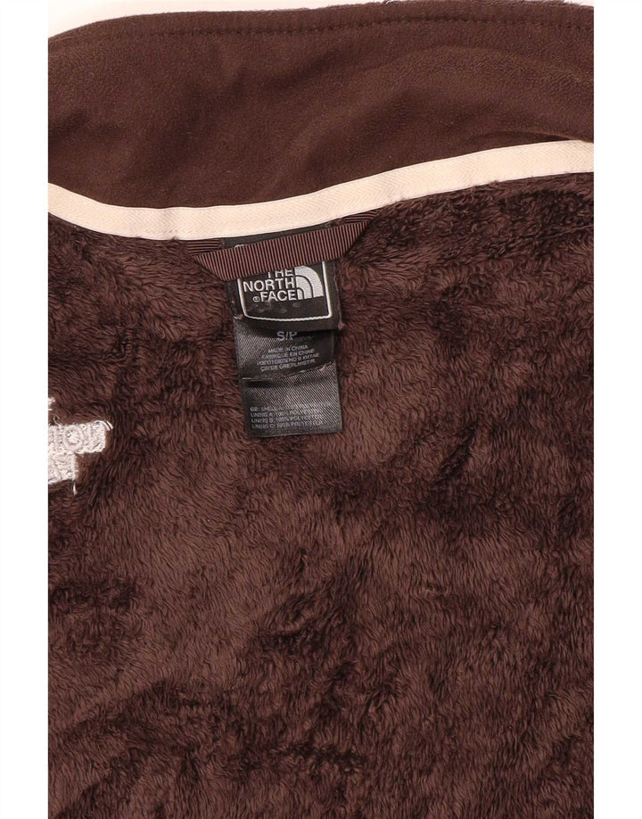 Giacca in pile da donna The North Face UK 10 Small Marrone Poliestere