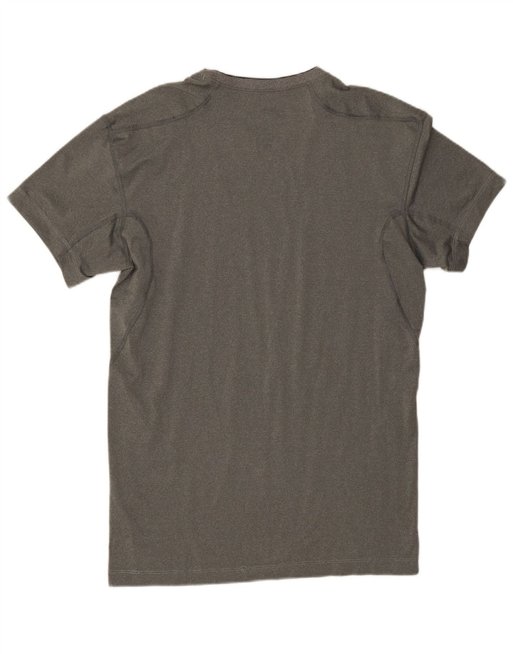 T-shirt a compressione da uomo Nike Top 2XL poliestere chiazzato grigio