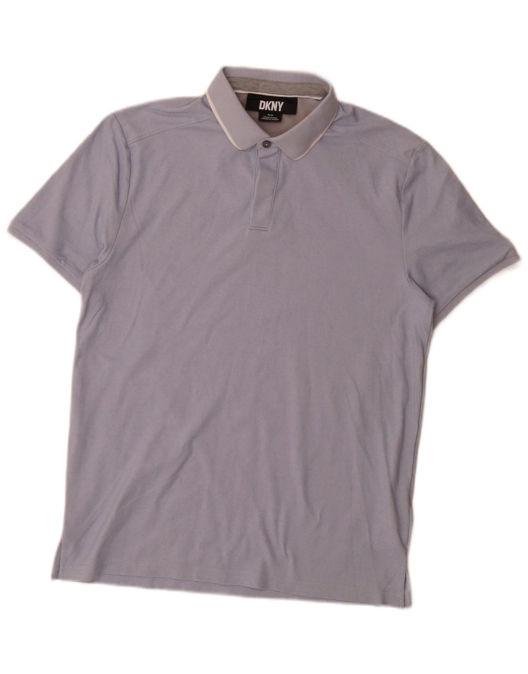 Polo da uomo Dkny in cotone blu medio