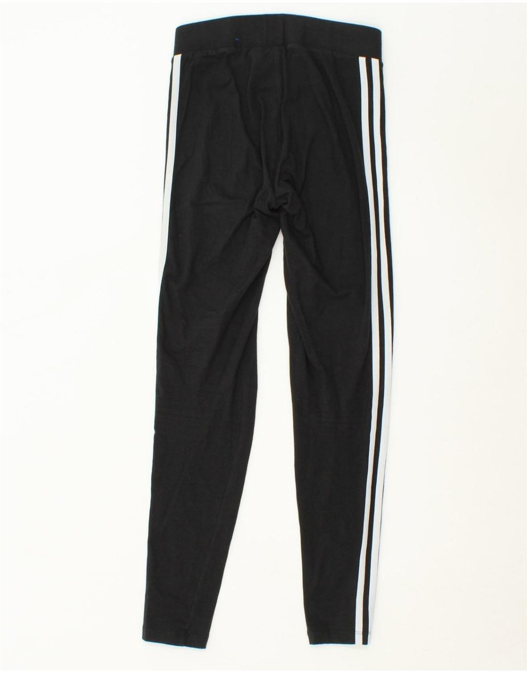 ADIDAS Womens Leggings UK 8 Small Black Cotton Vintage Adidas and Second-Hand Adidas from Messina Hembry 