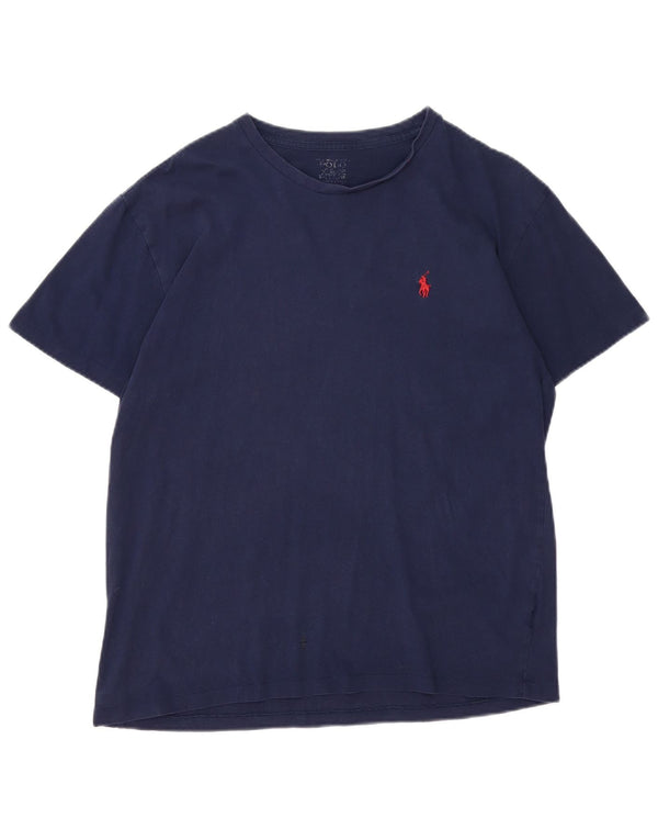 Polo Ralph Lauren T-shirt da uomo Top in cotone blu navy medio