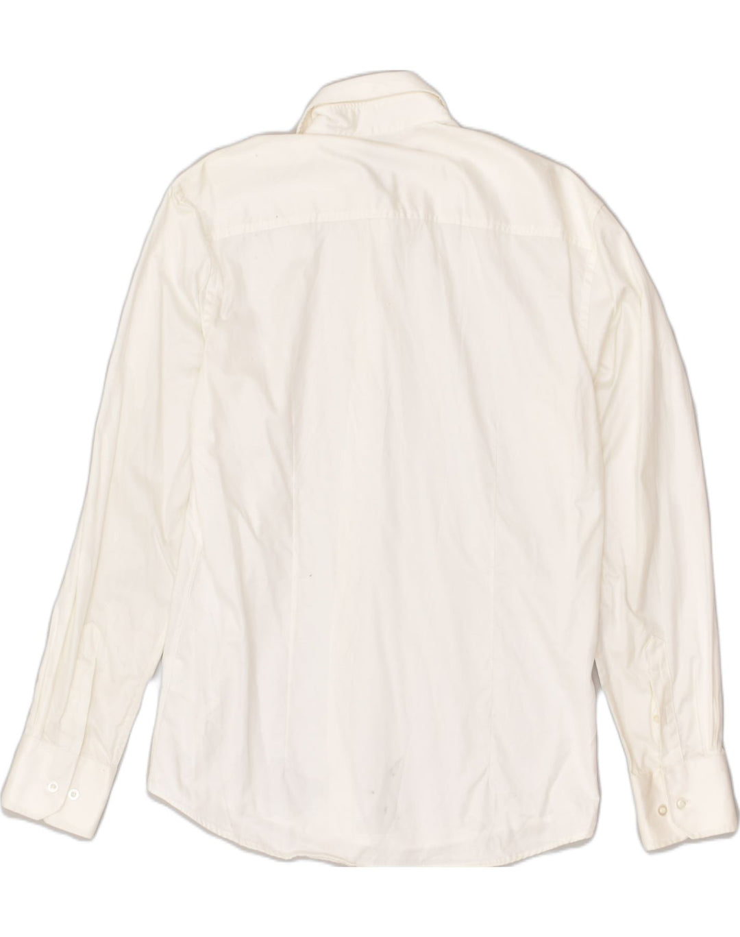 JACK & JONES Mens Shirt Large White Cotton | Vintage Jack & Jones | Thrift | Second-Hand Jack & Jones | Used Clothing | Messina Hembry 