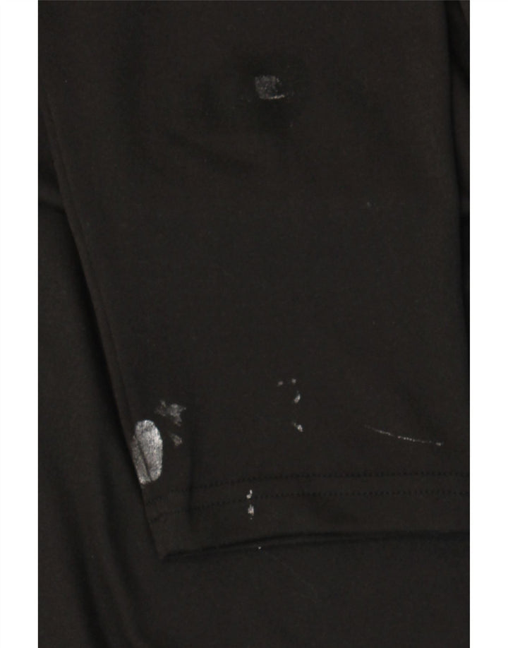 PUMA Mens Zip Neck Tracksuit Top Jacket Large Black Colourblock Polyester Vintage Puma and Second-Hand Puma from Messina Hembry 