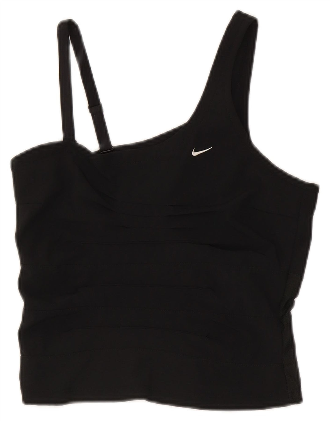 Canotta corta Nike da donna UK 8 piccola nera
