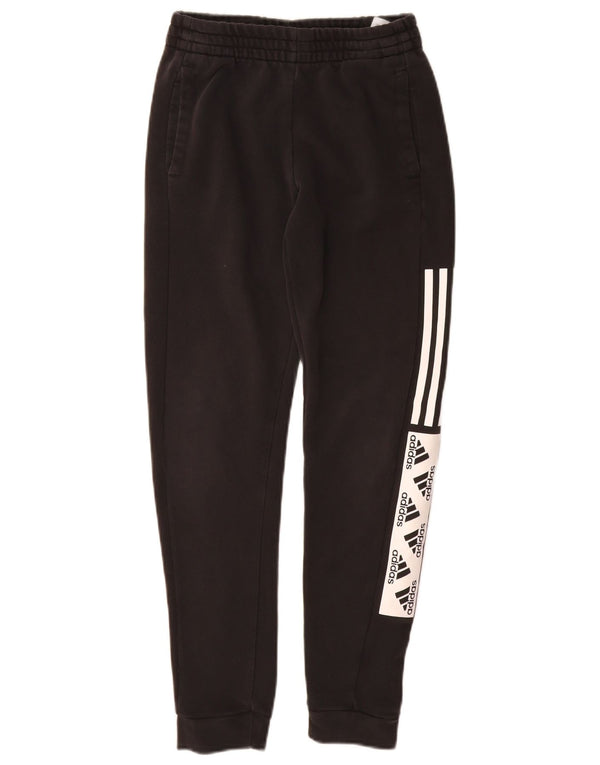 Pantaloni da tuta da ragazzo Adidas Joggers 11-12 anni Colorblock nero