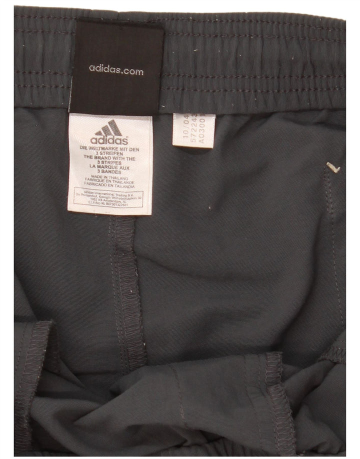 Pantaloni da tuta Adidas Capri da uomo XL grigi in poliammide