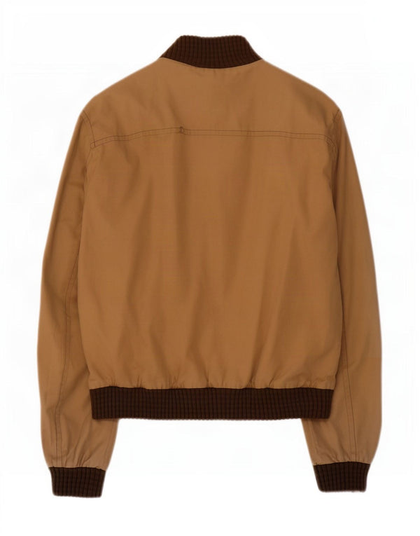 Giubbotto bomber da uomo Tommy Hilfiger UK 38 Cotone color block beige medio
