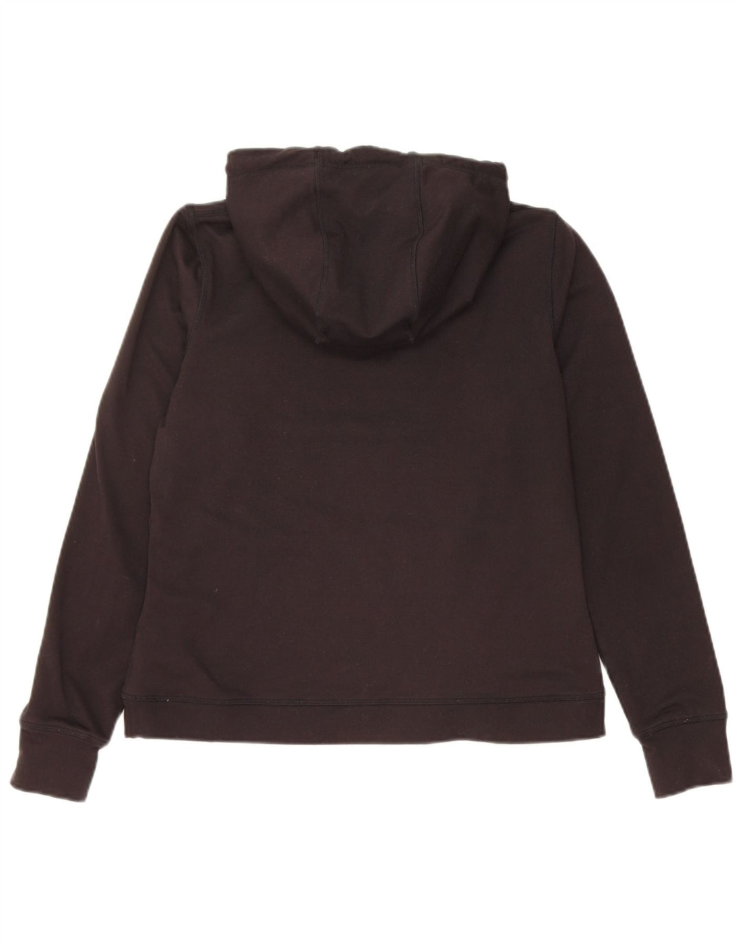 SUPERDRY Womens Graphic Hoodie Jumper UK 10 Small Black Polyester