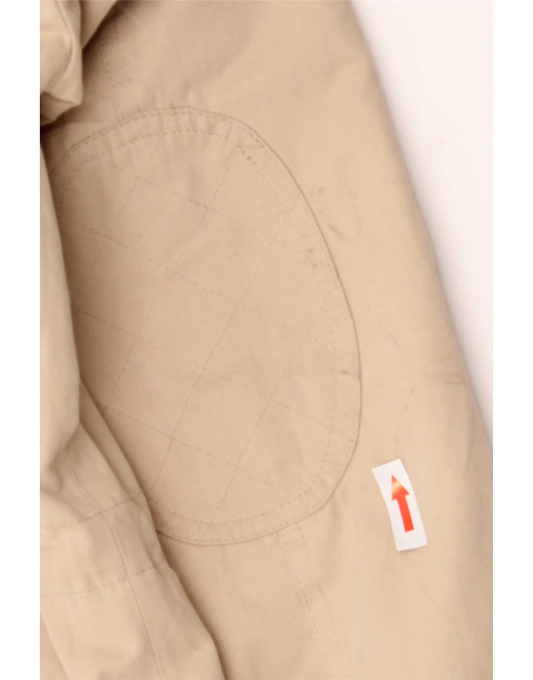 Giacca Parka con cappuccio da donna Zara UK 14 Poliestere beige medio