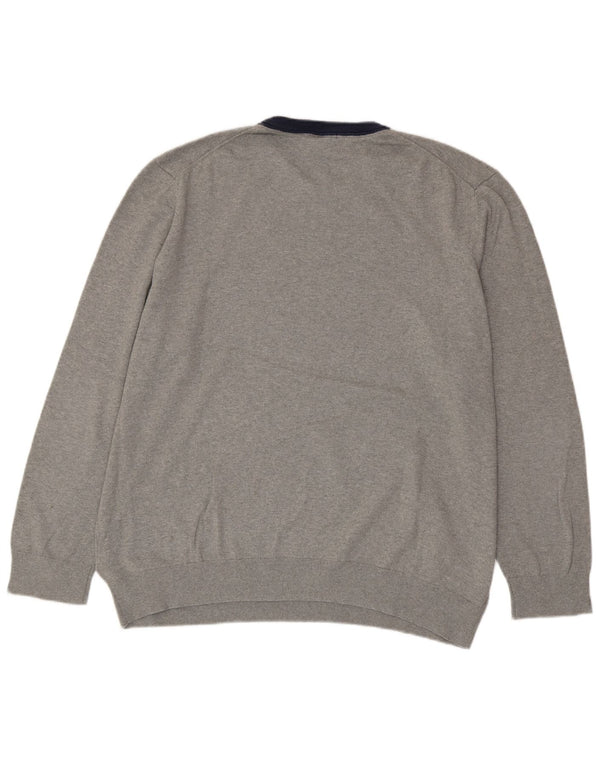 Maglione maglione girocollo da uomo TIMBERLAND 3XL cotone grigio