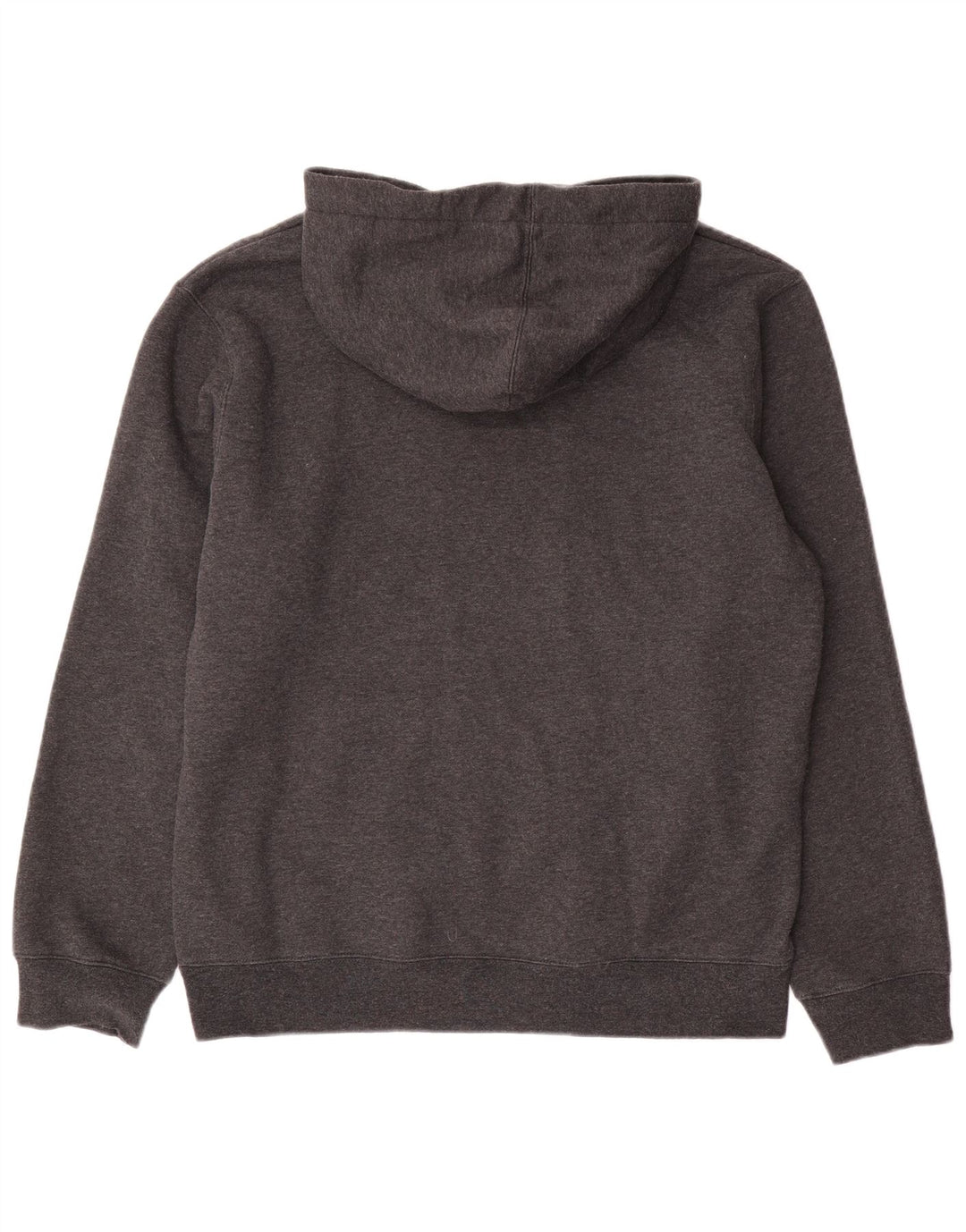 RUSSELL ATHLETIC Maglione con cappuccio grafico da uomo grande in cotone grigio