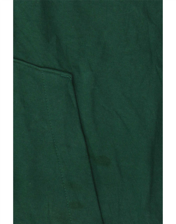 Felpa con cappuccio da uomo Adidas Large in cotone verde
