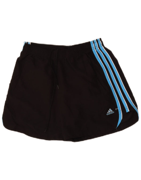 Pantaloncini sportivi da donna Adidas UK 16 Large Nero Poliestere