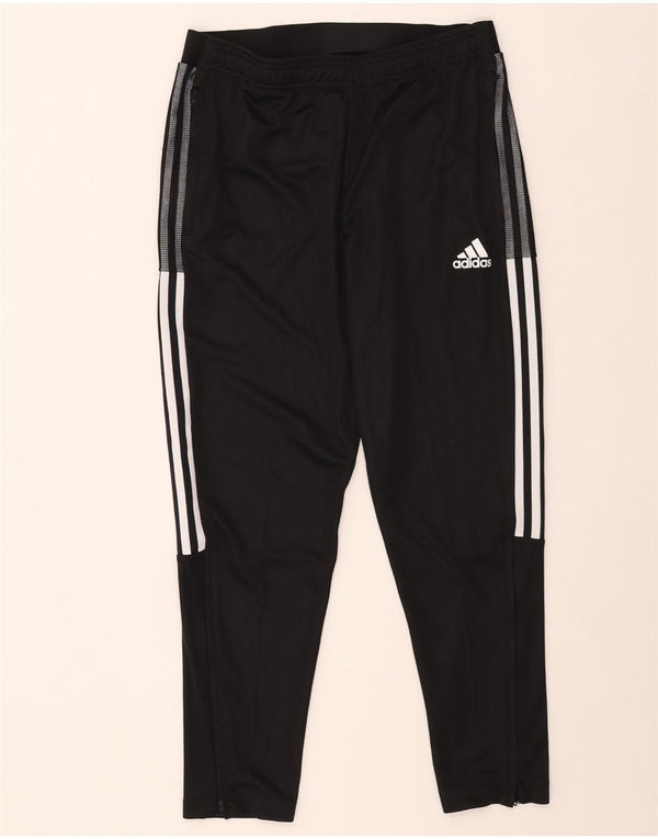 Adidas Mens Aeroready Tracksuit Trousers Large  Black Polyester