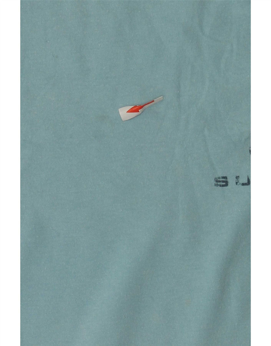 T-shirt grafica da uomo Murphy & Nye Top grande in cotone blu