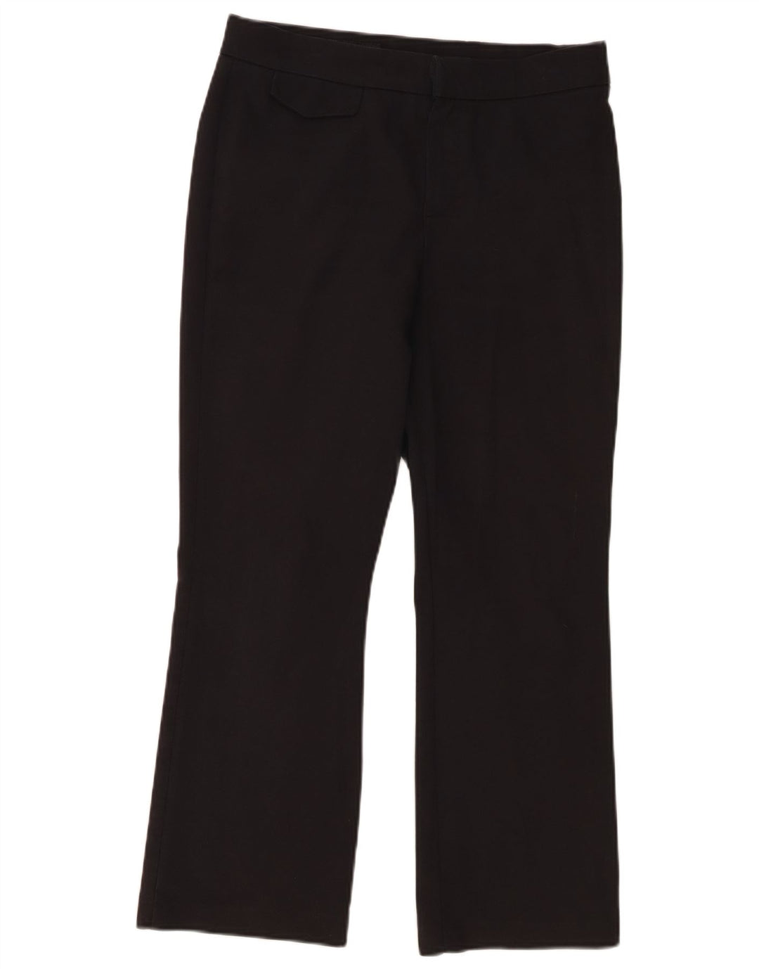 Pantaloni corti bootcut da donna Zara medi W28 L25 cotone nero
