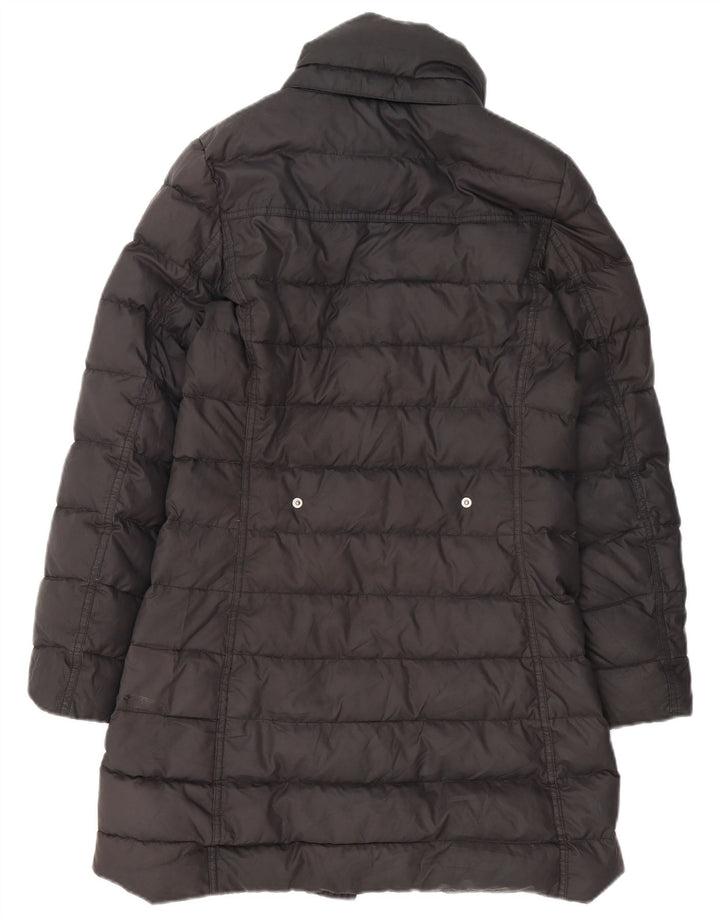 Cappotto imbottito oversize da donna Tommy Hilfiger UK 10 piccolo poliestere nero