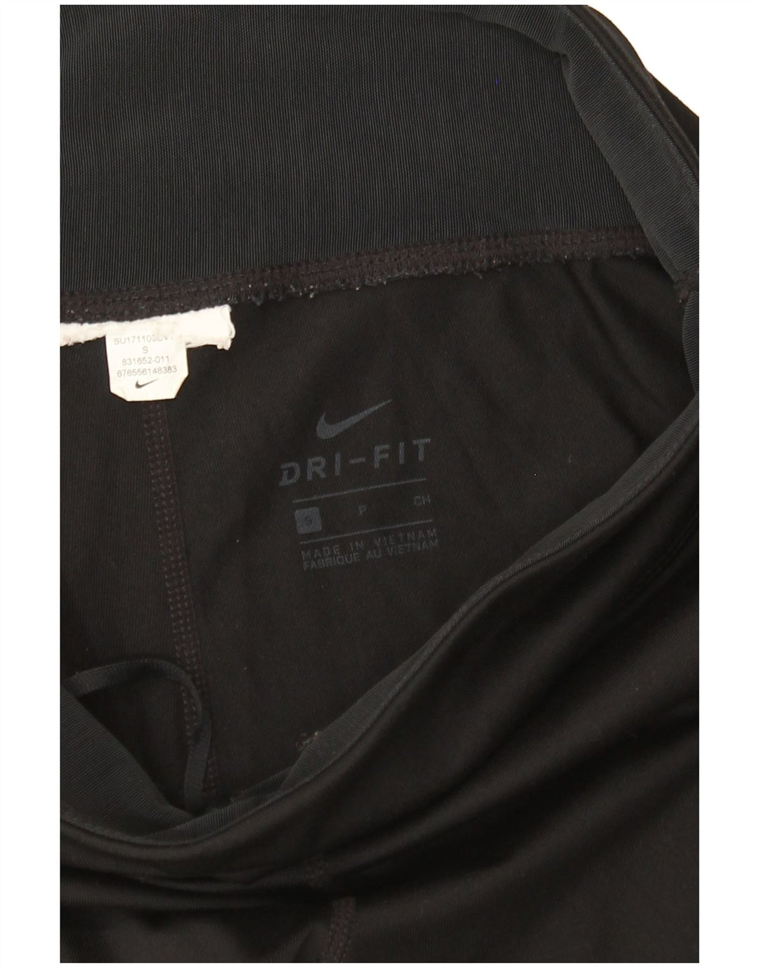 Leggings Nike Dri Fit Capri da donna UK 8 piccoli neri