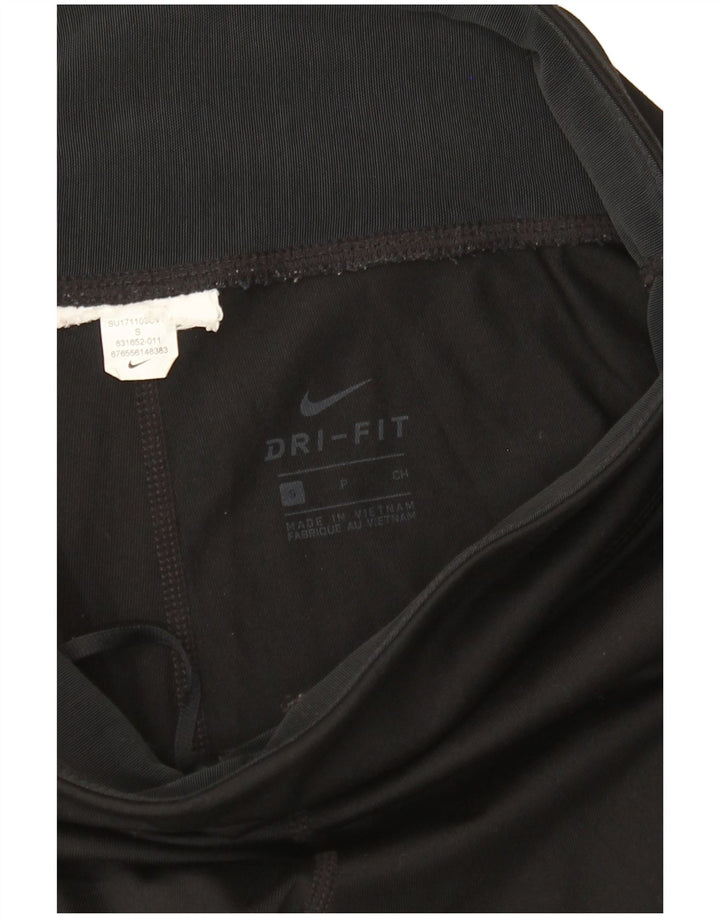 Leggings Nike Dri Fit Capri da donna UK 8 piccoli neri