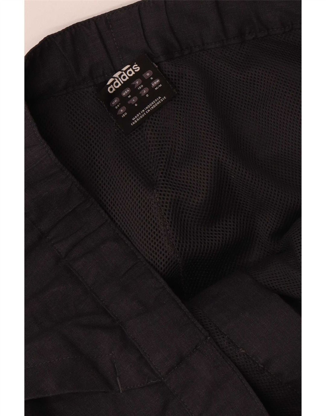 Pantaloni impermeabili da equitazione Adidas Uomo W34 L33 Poliammide grigio