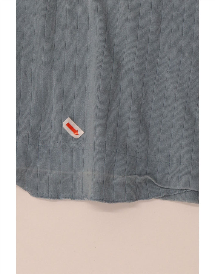 T-shirt uomo Kappa Top Blu Medio in cotone