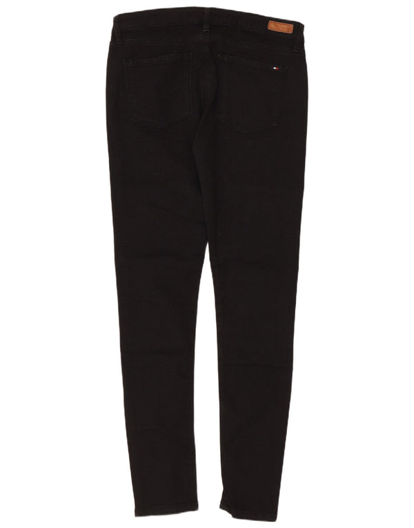 Tommy Hilfiger Donna Como LW Jegging Jeans W29 L32 Cotone Nero