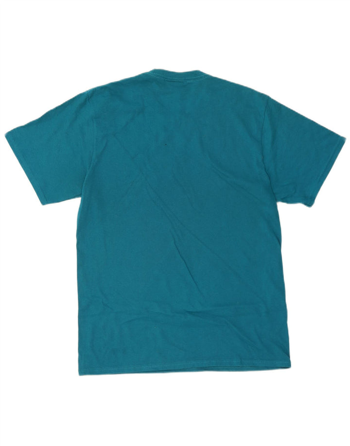 T-shirt grafica da uomo HUF Top in cotone blu medio