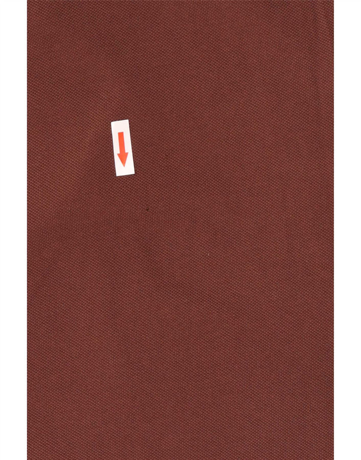 Polo da donna Lacoste taglia 42 grande marrone