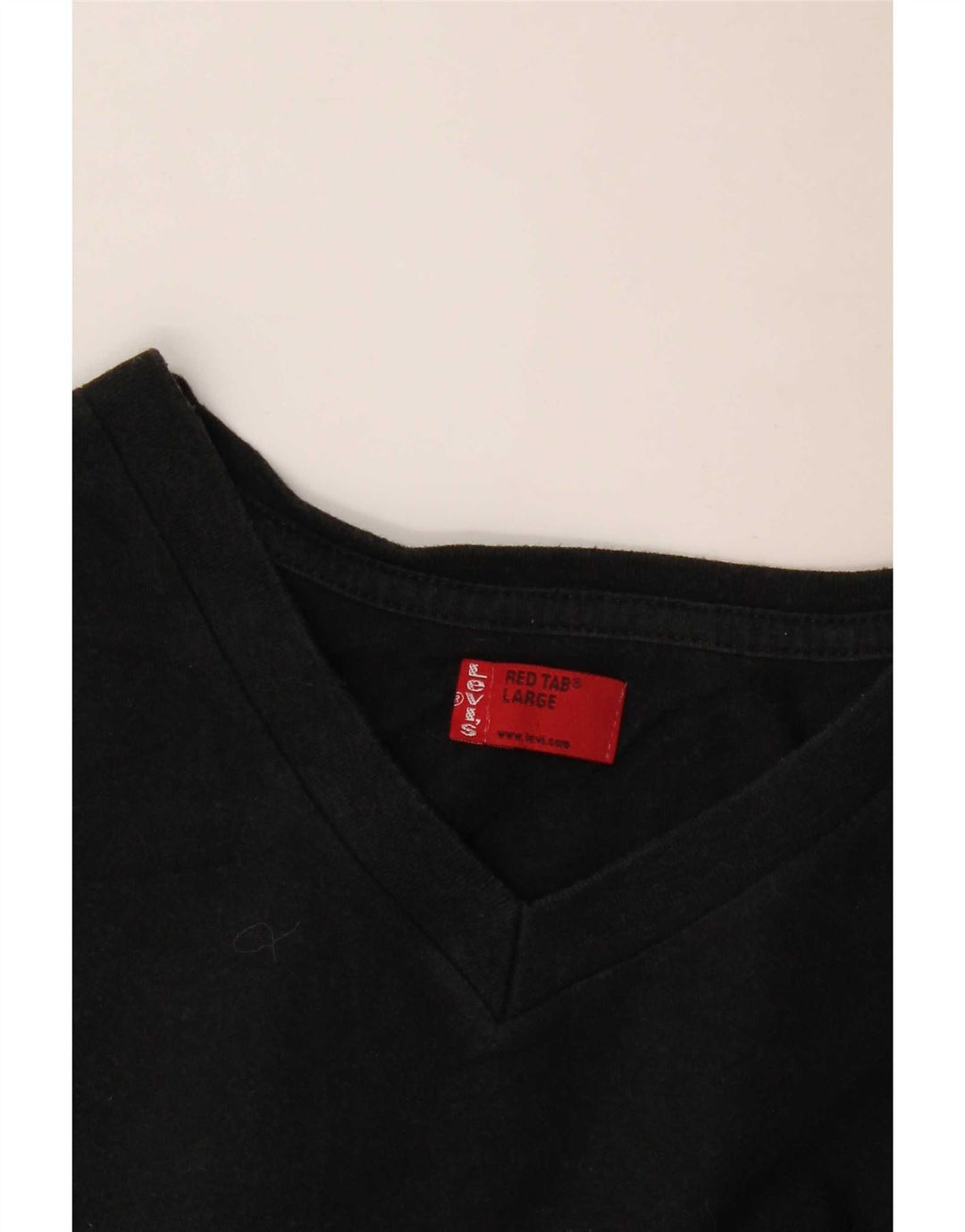 T-shirt Levi's da uomo grande nera