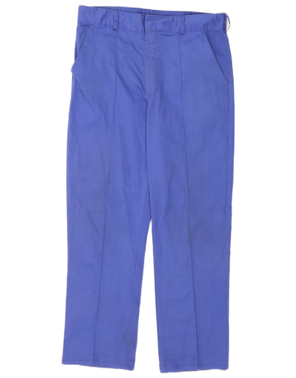 Pantaloni cargo dritti da uomo Dickies W36 L30 poliestere blu