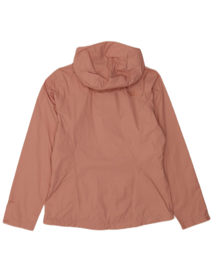 Giacca antipioggia con cappuccio da donna The North Face UK 14 Nylon rosa medio