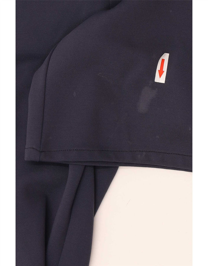 Pantaloni da tuta Asics Capri da donna piccoli blu navy in poliammide